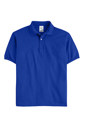 054X Hanes EcoSmart Jersey Polo Shirt