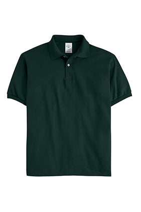 054X Hanes EcoSmart Jersey Polo Shirt
