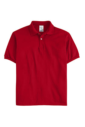 054X Hanes EcoSmart Jersey Polo Shirt