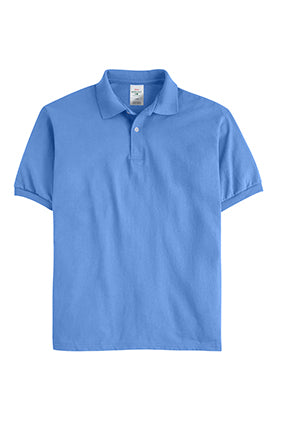 054X Hanes EcoSmart Jersey Polo Shirt