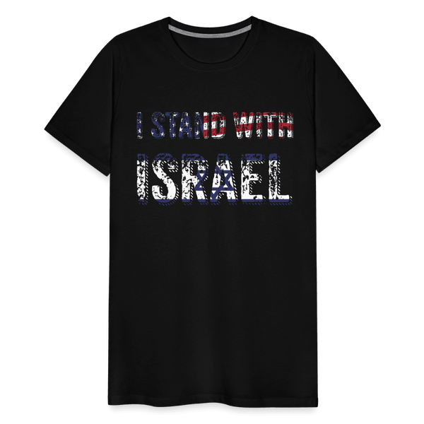 I Stand with Israel Tee - black