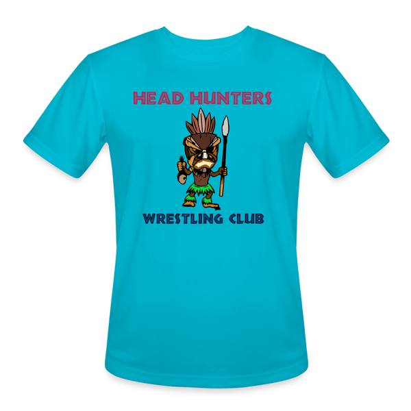 Headhunters Wrestling Club Drifit Shirt - turquoise