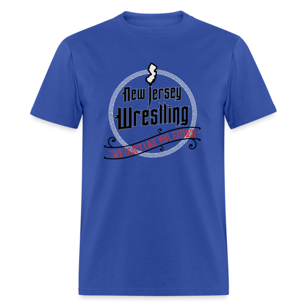 New Jersey Wrestling - royal blue