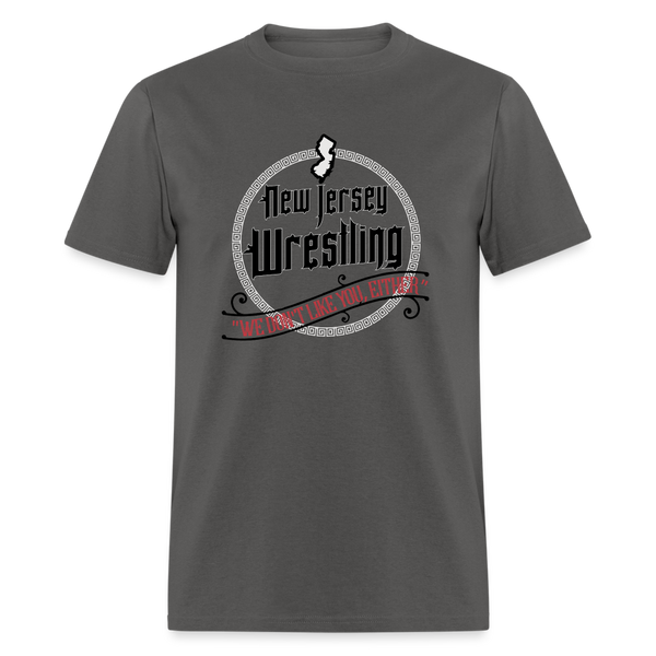 New Jersey Wrestling - charcoal