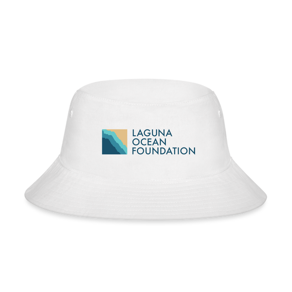 Laguna Ocean Foundation Bucket Hat - white