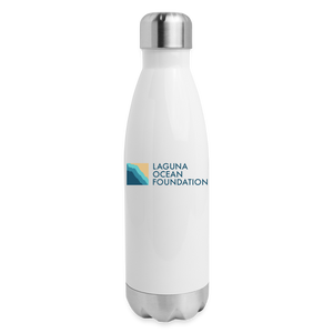 Laguna Ocean Foundation Insulated Bottle - white