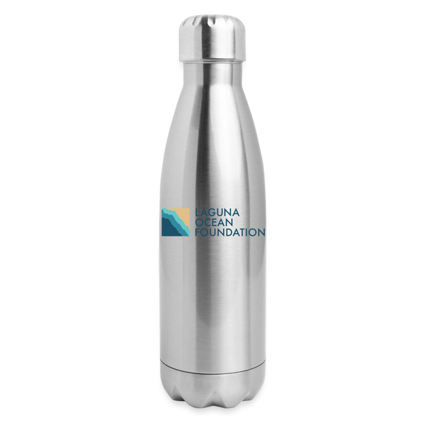 Laguna Ocean Foundation Insulated Bottle - silver