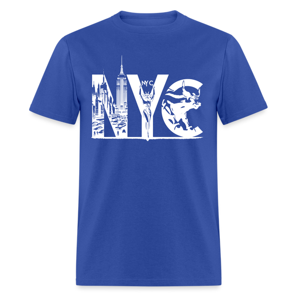 NYC Skyline - Money - Power - Women - royal blue