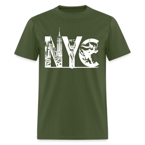 NYC Skyline - Money - Power - Women - military green