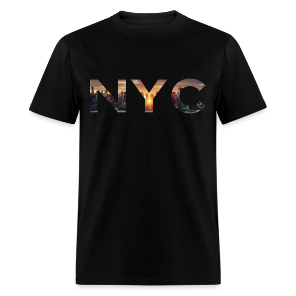 NYC Skyline - black