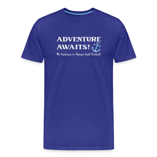 On Cruise Control: Adventure Awaits - royal blue