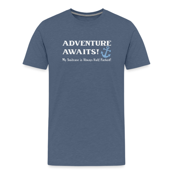 On Cruise Control: Adventure Awaits - heather blue