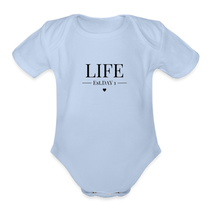 Parenthood Planned: Life at Day 1 Onesie - sky