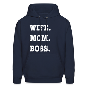 Adults Only: Wife. Mom. Boss - navy