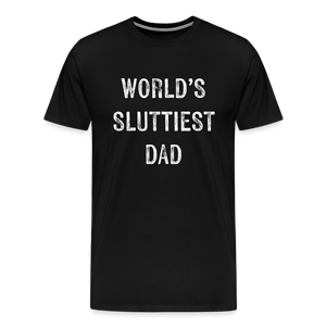 Adults Only: World's Sluttiest Dad - black