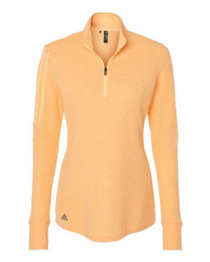 Adidas - Women's 3-Stripes Quarter-Zip Sweater - A555