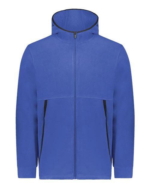 Augusta Sportswear - Eco Revive™ Youth Polar Fleece Hooded Full-Zip Jacket - 6859