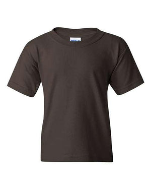 Gildan - Heavy Cotton™ Youth T-Shirt - Dark Chocolate - 5000B Gildan