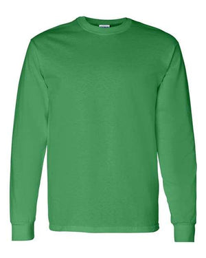Gildan - Heavy Cotton™ Long Sleeve T-Shirt - Irish Green - 5400 Gildan