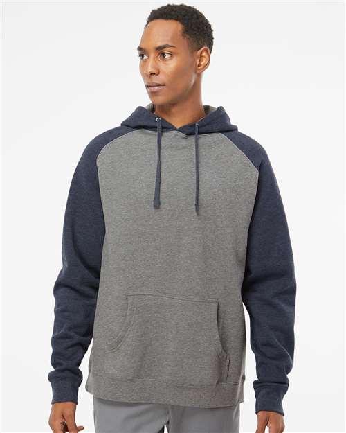 Independent Trading Co. - Raglan Hooded Sweatshirt - IND40RP Independent Trading Co.