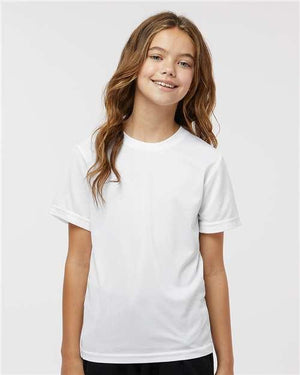 Augusta Sportswear - Youth Nexgen Wicking T-Shirt - White - 791 Augusta Sportswear