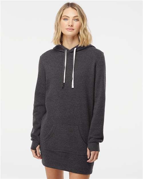 Independent Trading Co. - Women’s Special Blend Hooded Sweatshirt Dress - PRM65DRS Independent Trading Co.
