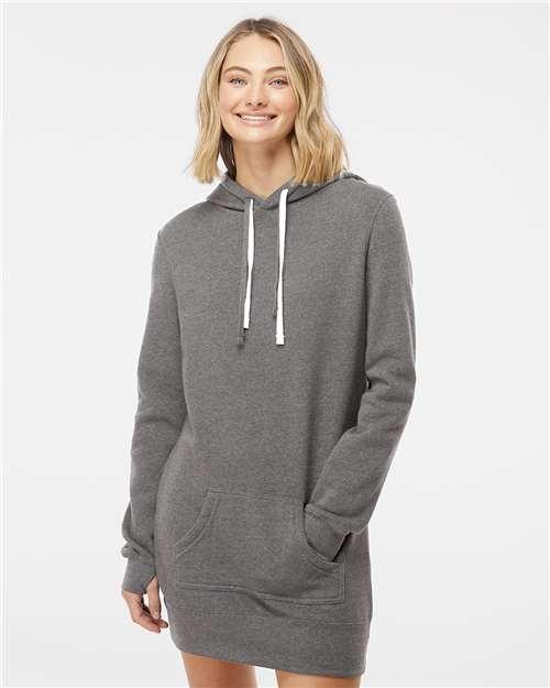 Independent Trading Co. - Women’s Special Blend Hooded Sweatshirt Dress - PRM65DRS Independent Trading Co.