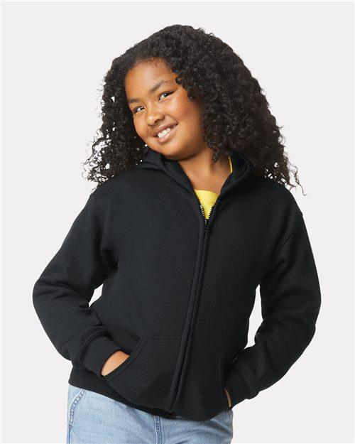 Gildan - Heavy Blend™ Youth Full-Zip Hooded Sweatshirt - 18600B Gildan