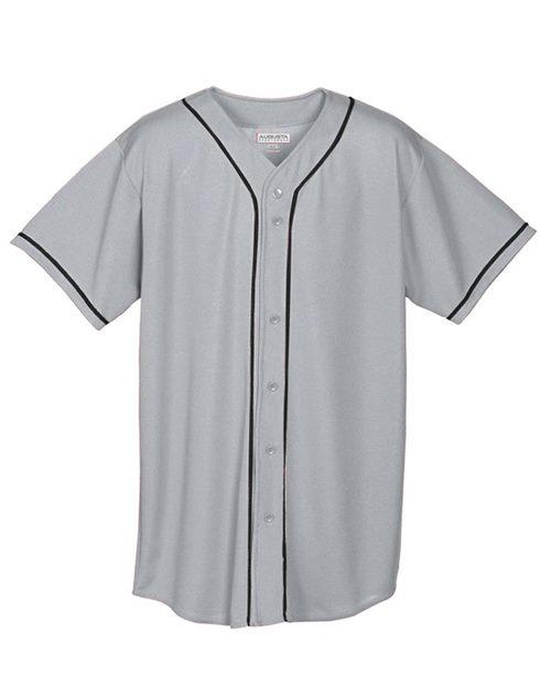 Augusta Sportswear - Youth Wicking Mesh Button Front Jersey - 594