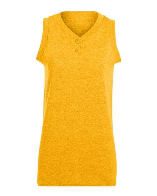 Augusta Sportswear - Women's Sleeveless Two Button Softball Jersey - 550