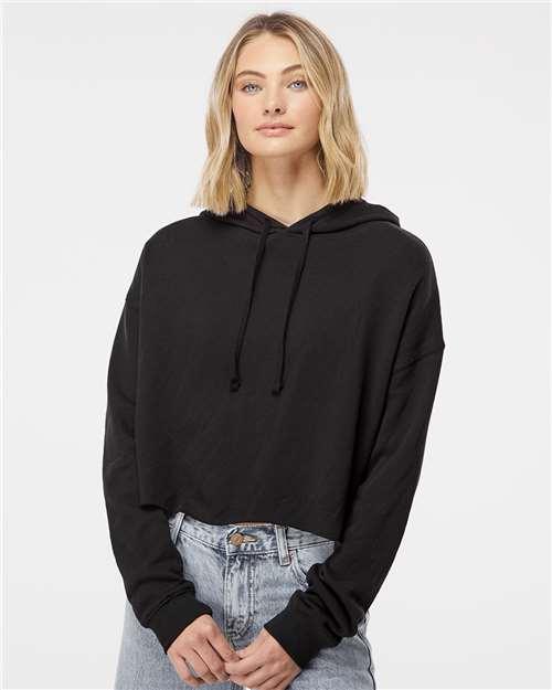 Independent Trading Co. - Women’s Lightweight Crop Hooded Sweatshirt - AFX64CRP Independent Trading Co.