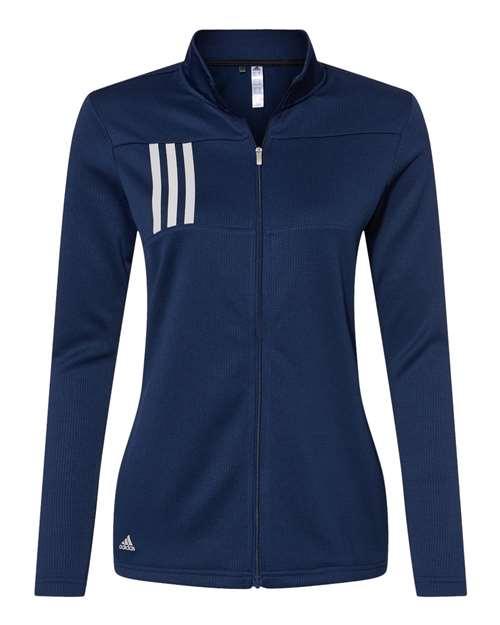 Adidas - Women's 3-Stripes Double Knit Full-Zip - A483 Adidas