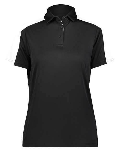 Augusta Sportswear - Women's Two-Tone Vital Polo - Black/ White - 5029