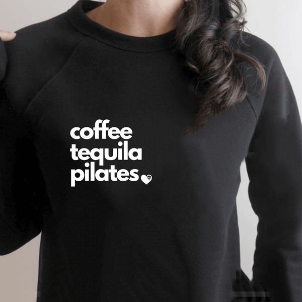 Coffee Tequila Pilates Sweatshirt - Marisa In Motion