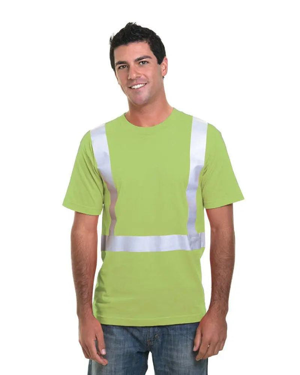 Bayside Made in USA Hi-Vis 50/50 Performance Solid Striping - 3755 - Breaking Free Industries
