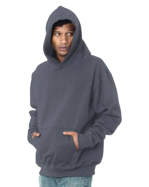 Bayside Made in USA Super Heavy 16oz Oversized Hoodie Pullover Fleece - 4000 - Breaking Free Industries