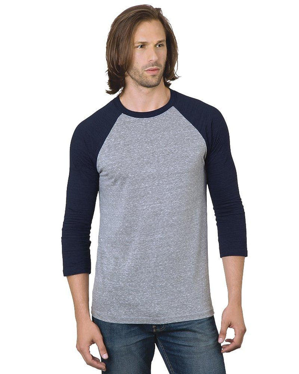 Bayside - Triblend Three-Quarter Sleeve Raglan T-Shirt - 9525 - Breaking Free Industries