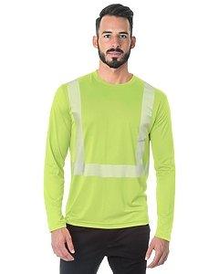 Bayside - USA-Made Hi-Visibility Long Sleeve Performance T-Shirt - Segmented Tape - 3740 - Breaking Free Industries