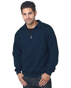 Bayside - USA-Made Quarter-Zip Pullover Sweatshirt - 920 - Breaking Free Industries