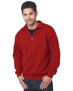 Bayside - USA-Made Quarter-Zip Pullover Sweatshirt - 920 - Breaking Free Industries