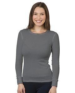 Bayside - Women's USA-Made Long Sleeve Thermal - 3420 - Breaking Free Industries