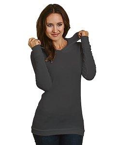 Bayside - Women's USA-Made Soft Thermal Hoodie - 3425 - Breaking Free Industries