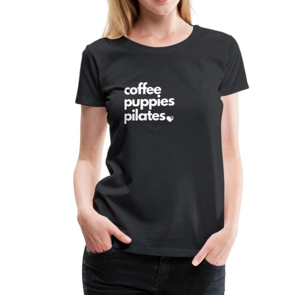Coffee Puppies Pilates T-Shirt - Breaking Free Industries