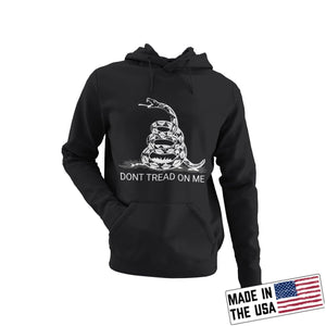 Dont Tread on Me Betsy Ross Garden Flag 9.5 oz Hoodie Made in the USA - Breaking Free Industries