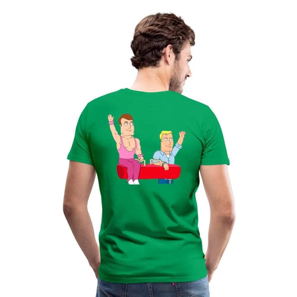 Gymnast on a Horse Unisex Pride T-Shirt - Breaking Free Industries