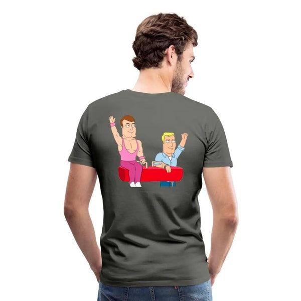 Gymnast on a Horse Unisex Pride T-Shirt - Breaking Free Industries