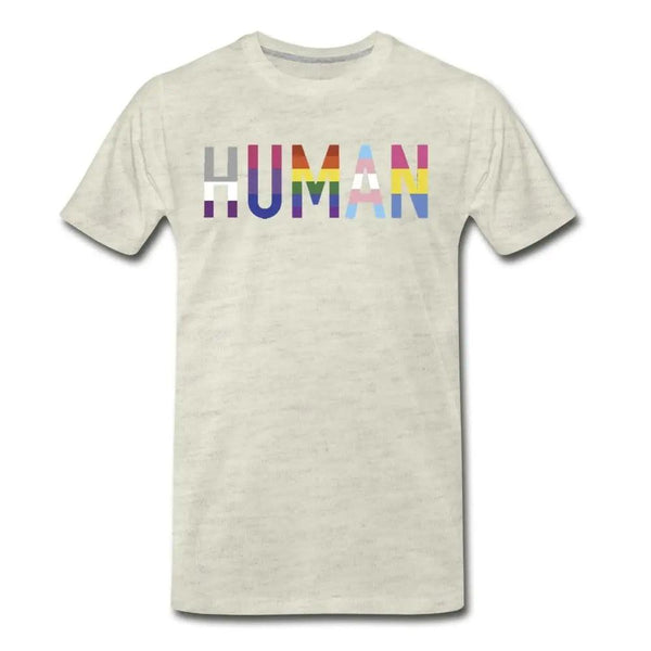 HUMAN - Rainbow Unisex Pride T-Shirt - Breaking Free Industries