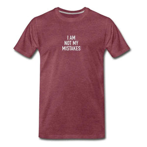 I Am Not My Mistakes Mens Premium T-Shirt - Breaking Free Industries