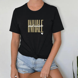 Inhale & Exhale T-Shirt - Breaking Free Industries