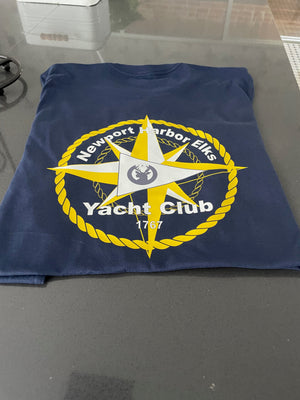 Newport Beach Elks Yacht Club Cotton T-Shirt - Breaking Free Industries
